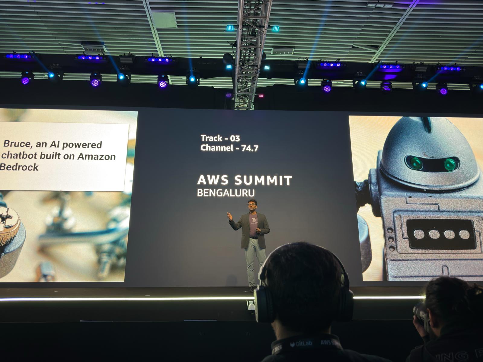 Speaking at the AWS Summit Bengaluru