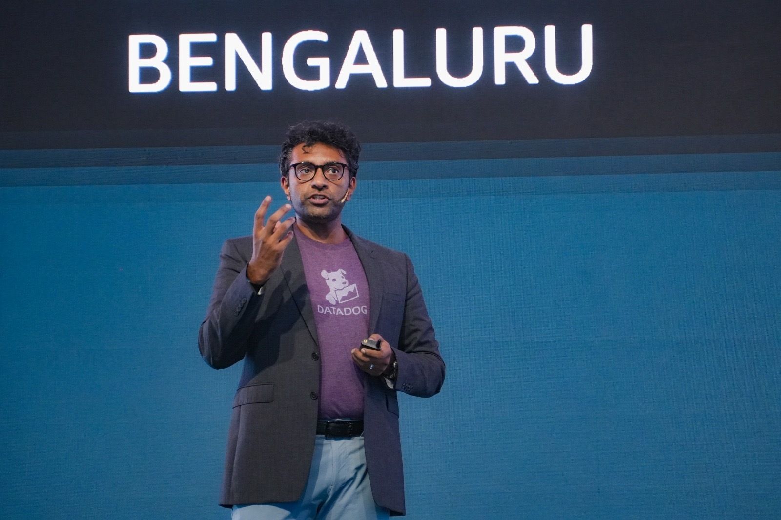 Speaking at the AWS Summit Bengaluru